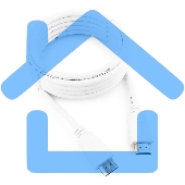 Кабель Cablexpert HDMI CC-HDMI4-W-10, 19M/19M, v2.0, медь, позол.разъемы, экран, 3 м, белый, пакет