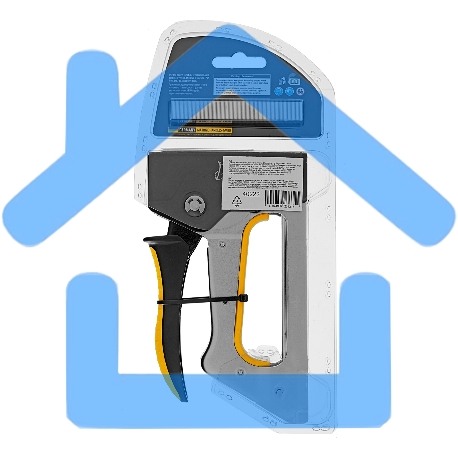 Степлер металлический, скобы в комплекте, 2К рукоятка, тип 53, 6-10 мм Denzel-11