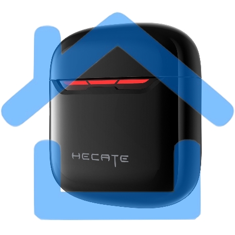Наушники с микрофоном Edifier Hecate GM3 Plus черный вкладыши BT оголовье-4