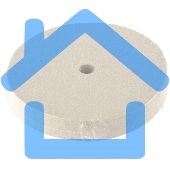 Круг полировальный Matrix из натурального войлока, 125 х 20 х 12,7 мм