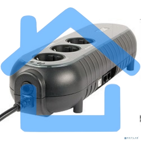 Источник бесперебойного питания Powercom WOW 500U 250Вт 500ВА черный-3