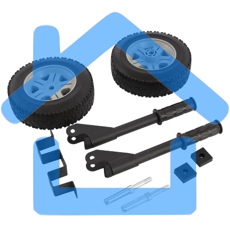 Транспортировочный комплект (колеса и ручки) для генераторов PS Denzel-1