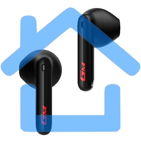 Наушники с микрофоном Edifier Hecate GM3 Plus черный вкладыши BT оголовье