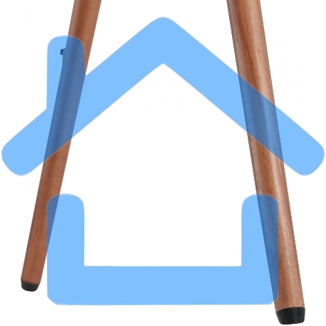 Подставка для телевизора Cactus CS-ST1247BKWN черный/орех 49