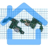 Плата разъема питания с микрофоном для Huawei Nova 2 Plus