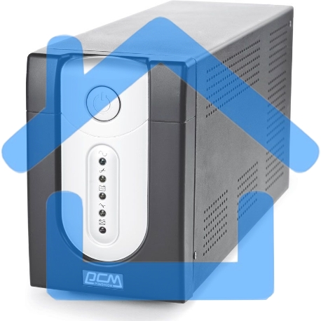 Источник бесперебойного питания Powercom Imperial IMP-2000AP 1200Вт 2000ВА черный-7