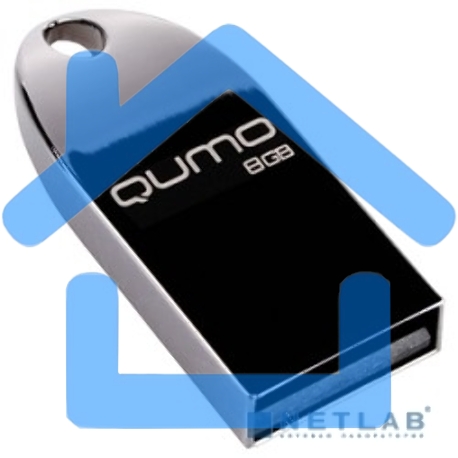 Флешка USB 2.0 QUMO 8Gb, Cosmos QM8GUD-Cos Silver-3