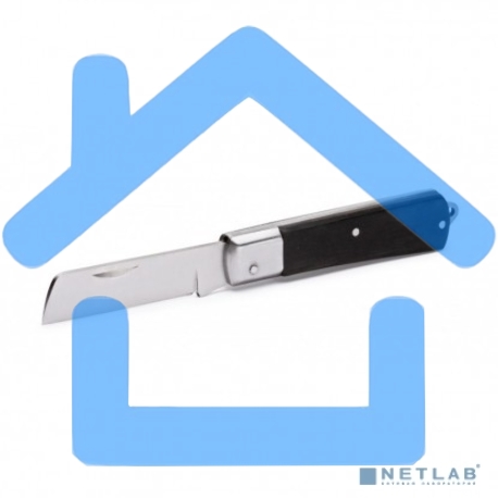 Нож КВТ НМ-01для снятия изоляции нерж. сталь ширина лезвия 21мм толщина обуха 3мм-1