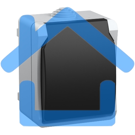 Розетка ИЭК Форс РСб20-3-ФСр1м с/з открытой установки-2