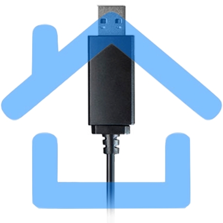 Наушники с микрофоном A4Tech HU-11 черный 2м накладные USB оголовье-3