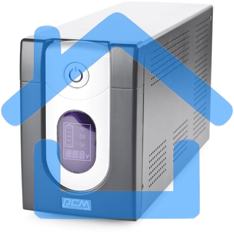 Источник бесперебойного питания Powercom Imperial IMD-1200AP 720Вт 1200ВА черный-9