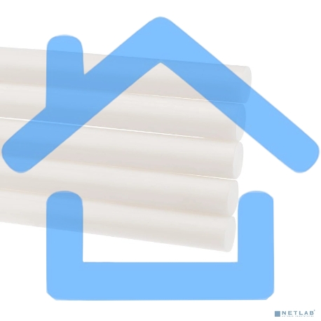 Клеевые стержни Rexant, Ø7 мм, 100 мм, прозрачные, 6 шт., блистер-3