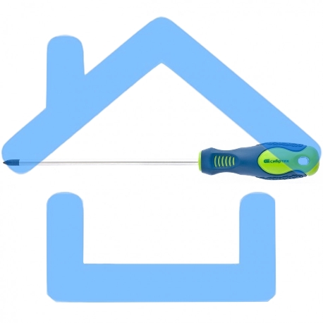 Отвертка, PH1 х 150 мм, CrV, 2-х компонентная рукоятка Сибртех-2