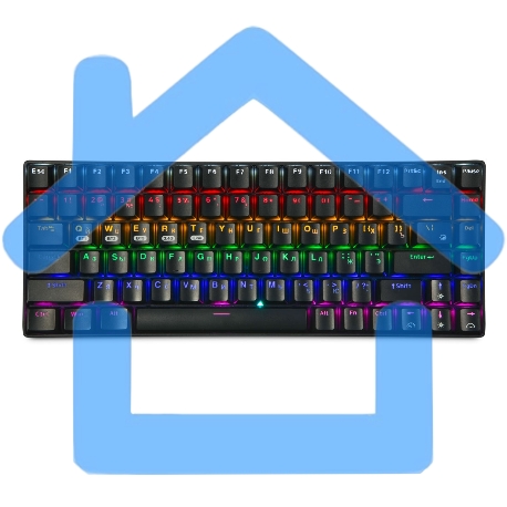 Клавиатура Gembird KBW-G510L проводная + беспроводная, USB, черный-2