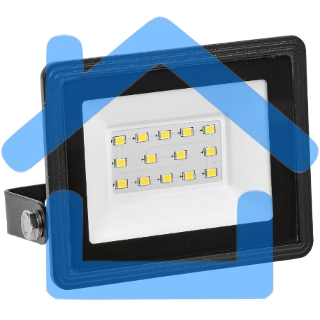 Прожектор светодиодный СДО 06-20 6500К IP65 черный ИЭК LPDO601-20-65-K02