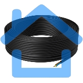 Греющий кабель для обогрева кровли, водостоков, площадок, ступеней Rexant ГРК-30-1080-36/36м