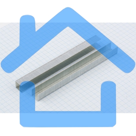 Скобы, 10 мм, для мебельного степлера, усиленные, тип 140, 1250 шт. Gross-1