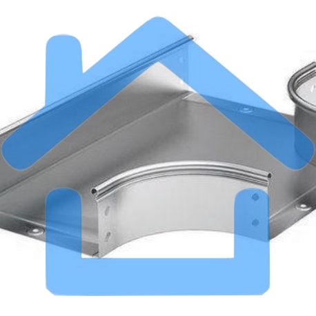 Ответвитель для лотка Т-образ. горизонт. DPT 200х80 в комплекте с крепеж. эл. DKC 36144K