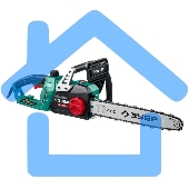 Пила цепная электрическая ЗУБР ПЦ-2440, 2400 Вт, 40 см шина