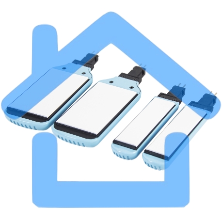 Щипцы для волос Galaxy GL 4505, голубой, 65 Вт, нагревательный элемент с защитой от перегрева, сменные пластины с керамическим покрытием: 89*27,5 мм и 89*57 мм, ЖК-дисплей с индикацией температуры, регулятор температурных режимов, шнур питания, вращающийс-2