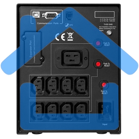 Источник бесперебойного питания CyberPower PR3000ELCDSL 3000VA/2700W USB/RJ11/45 (9 IEC)-7