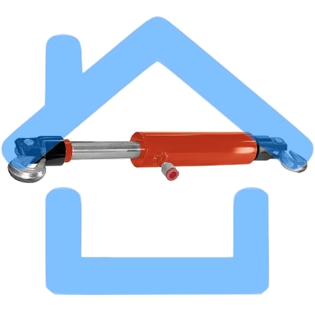 Цилиндр гидравлический Matrix 513475 5 т стяжной усиленный с крюками