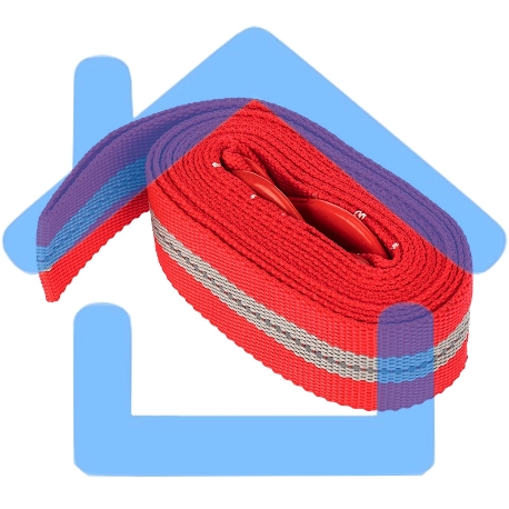 Трос буксировочный Rexant со светоотражающей лентой, 5 т, 4 м, с двумя крюками-2