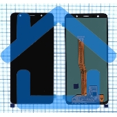 Дисплей для Samsung Galaxy A7 SM-A750F (2018) (OLED Full Size) черный