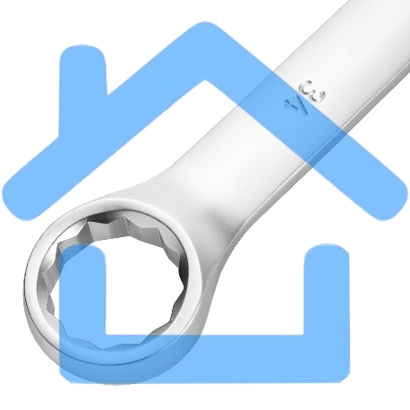 Ключ комбинированный 34мм, никелированный Сибртех-1