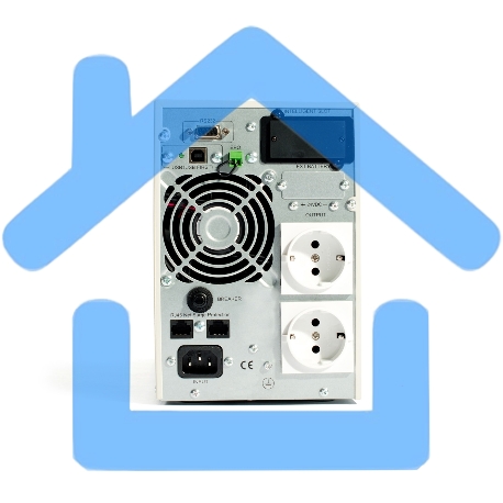 Источик бесперебойного питания Delta (24V) SKAT-UPS 1000 220В 50/60Гц 800Вт 2 АКБ внешние On-Line синусоида