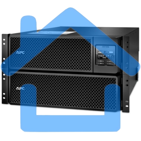 Источник бесперебойного питания APC Smart-UPS SRT SRT8KRMXLI 8000Вт 8000ВА черный-2