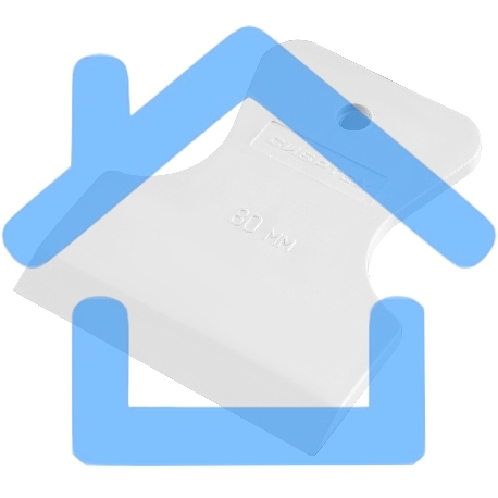 Набор шпателей Sparta 40-60-80 мм, белая резина, 3 шт. Россия