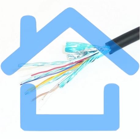 Кабель HDMI-DVI Cablexpert CC-HDMI-DVI-15, 19M/19M, single link, медь, позол.разъемы, экран, 4.5м, черный, пакет-6