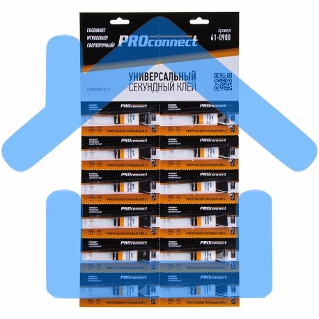Универсальный секундный клей PROconnect на мульти карте, 3 г-1