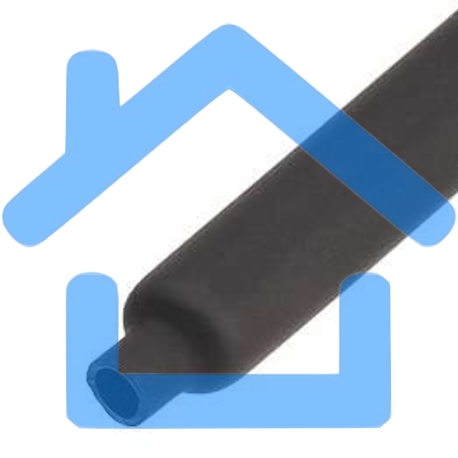 Трубка термоусадочная ТУТнг-3/1.5 черный (уп.200м) КВТ 60085