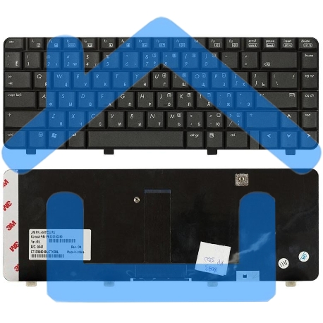 Клавиатура для ноутбука HP 500 510 520 черная-3