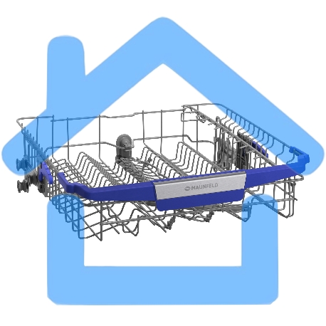 Посудомоечная машина Maunfeld MWF60331S Inverter, нержавеющая сталь, 59.8 см, 14 компл., 42 дБ, класс A+++-9