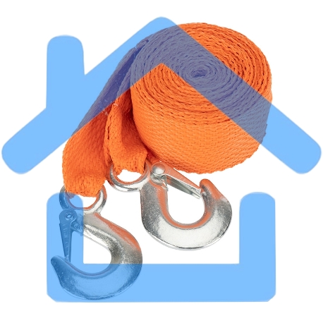 Трос буксировочный Rexant 2.5 т, 5 м, с двумя крюками