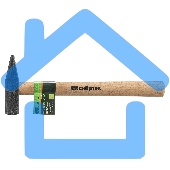 Молоток СИБРТЕХ слесарный, 500 г, квадратный боек, деревянная рукоятка 10217