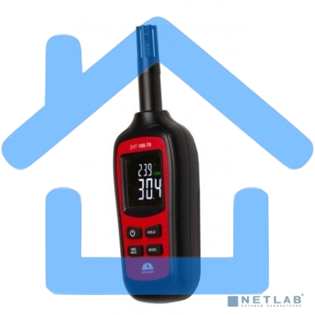 Измеритель влажности и температуры ADA бесконтактный ZHT 100-70 А00516-2