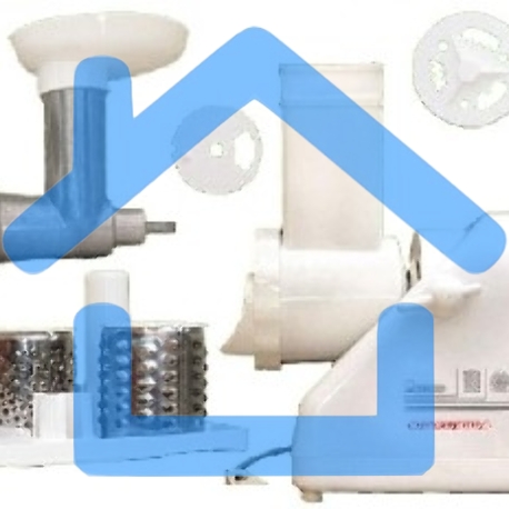 Мясорубка Белвар Помощница КЭМ-36/220-4-33, 1000 Вт, насадка для теста, колбас, шинковка, соковыжималка реверс