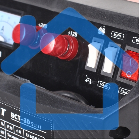 Устройство пуско-зарядное PATRIOT BCT-30 Start 220В±15% 1250Вт 12/24В з/п35.0/200А 40-430А/ч 8.3к-4