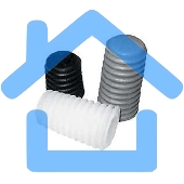 Колпачок КП-18 (К-5) для ТФ-20 черный Электрофарфор ЦБ-00000634