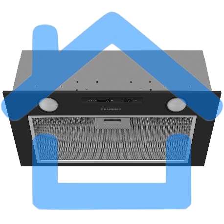 Вытяжка полновстраиваемая Maunfeld Crosby Light 5028, черный, 50 см, 850 куб. м/ч, 55 дБ-7