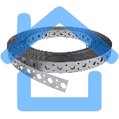 Лента монтажная перфорированная 12х0.55 (уп.25м) ИЭК CLP1M-LP-12-055