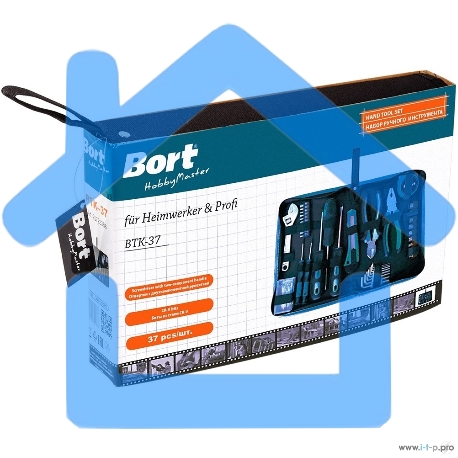 Набор ручного инструмента Bort BTK-37-4